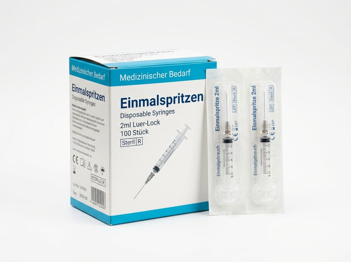 Einmalspritzen und Sicherheitskanülen